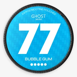 77 GHOST Mini Bubble Gum Extra Strong