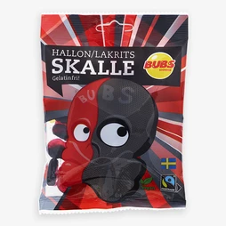 BUBS Hallon/Lakrits Skalle 90g