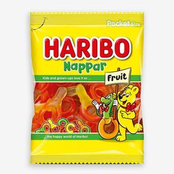 Haribo Nappar Fruit 80g