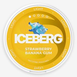 Iceberg Strawberry Banana Gum 4mg