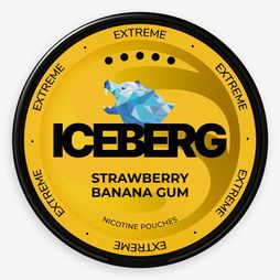 Iceberg Strawberry Banana Gum 50mg