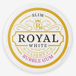Royal White Bubble Gum 4mg