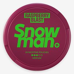 Snowman Raspberry Blast Medium