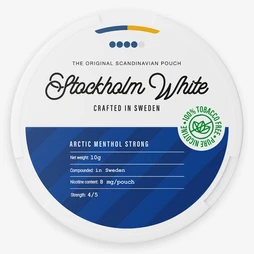 Stockholm White Arctic Menthol 8mg