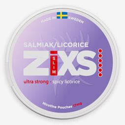 ZIXS Salmiak Licorice Ultra Strong