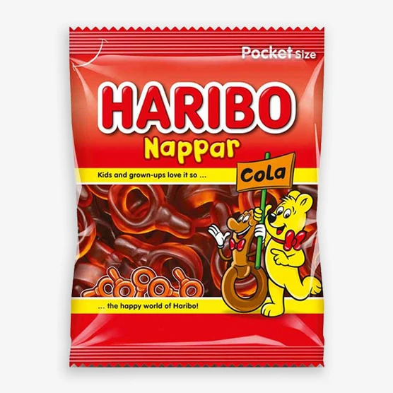Haribo Nappar Cola 80g