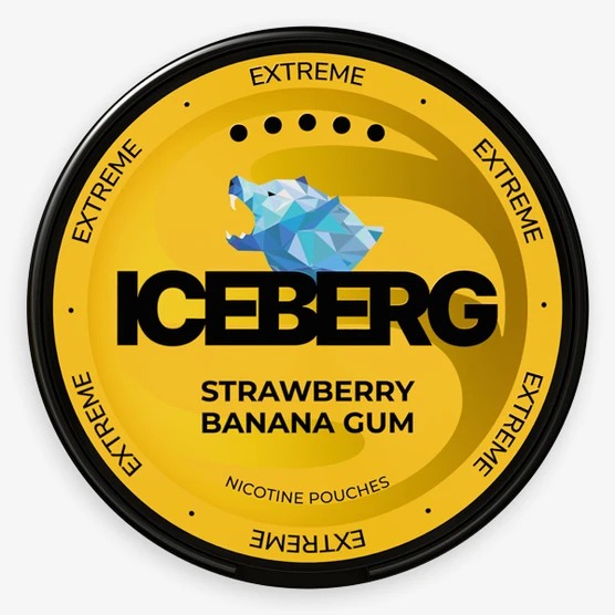 Iceberg Strawberry Banana Gum 50mg