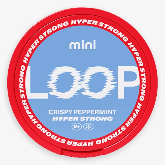 LOOP Crispy Peppermint Mini Hyper Strong
