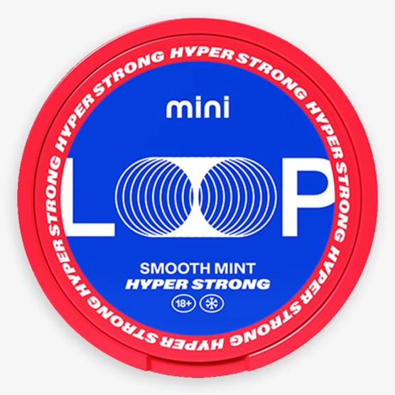 LOOP Smooth Mint Mini Hyper Strong - SnusMe.io