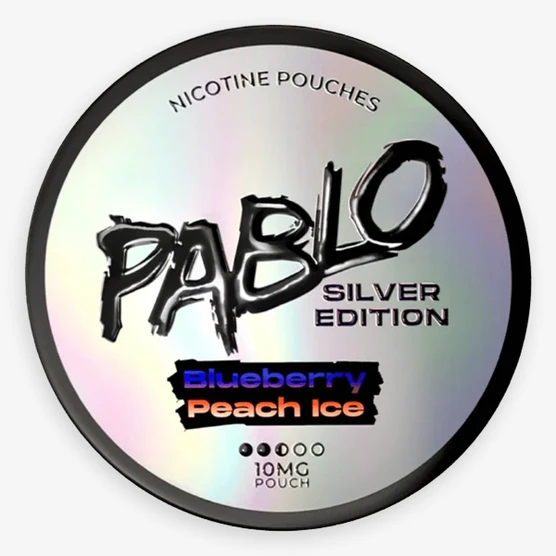 Pablo Silver Blueberry Peach Ice