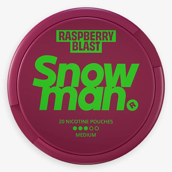 Snowman Raspberry Blast Medium