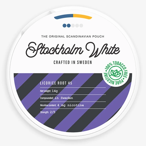 Stockholm White Licorice Root 4mg