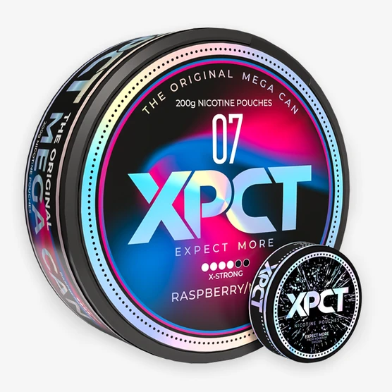 XPCT Raspberry Mint Mega Can X-Strong