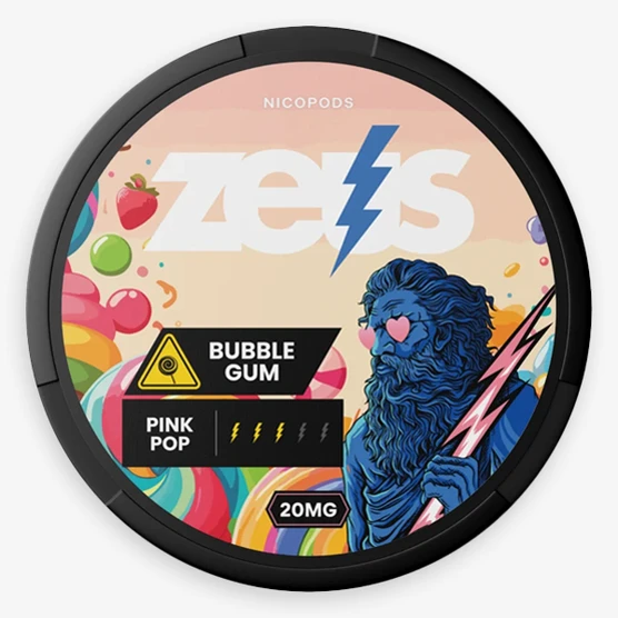 Zeus Bubble Gum 20mg