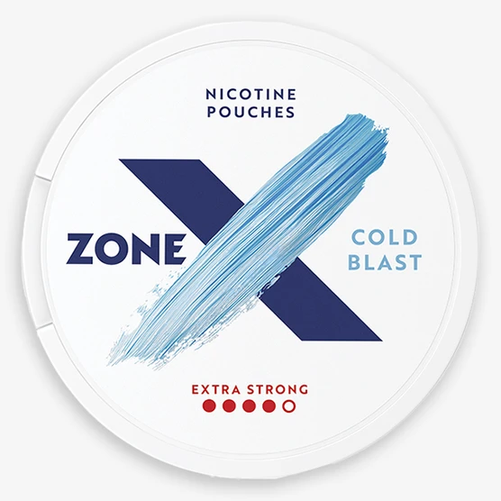 Zone X Cold Blast Extra Strong Slim All White